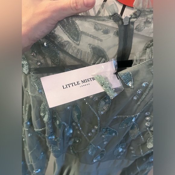 ModCloth wondering amongst dress uk 14/us 10 nwt retro cocktail party dress - Picture 7 of 7